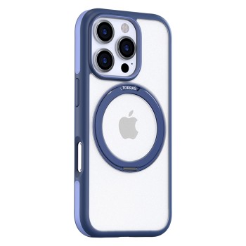 Калъф за iPhone 16 Pro Max - Torras - Ostand R Fusion MagSafe Series - Син