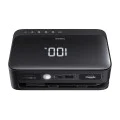 Baseus - Car Jump Starter Super Energy (C00245902111-00) - Power Bank, 6000mAh, Компресор, Фенерче, USB-C, 600A - Черен