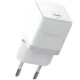 Baseus - Зарядно устройство за стена Palm (P10111602213-00) - Бързо зарядно устройство, Type-C, PD 20W, 5V/3A - Moon White