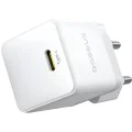Baseus - Зарядно устройство за стена Palm (P10111602213-00) - Бързо зарядно устройство, Type-C, PD 20W, 5V/3A - Moon White