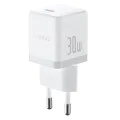 Baseus - Стенно зарядно устройство Palm (P10111605213-00) - Бързо зарядно устройство, Type-C, PD 30W, 5V/3A- Moon White