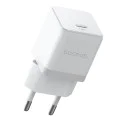 Baseus - Стенно зарядно устройство Palm (P10111605213-00) - Бързо зарядно устройство, Type-C, PD 30W, 5V/3A- Moon White