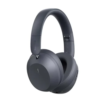 Baseus - Безжични слушалки Bass 35 Max (A00070800821-00) - На ушите, Bluetooth 5.3, Звукоизолация, Сгъваеми - Twilight Grey