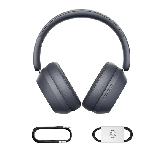 Baseus - Безжични слушалки Bass 35 Max (A00070800821-00) - На ушите, Bluetooth 5.3, Звукоизолация, Сгъваеми - Twilight Grey