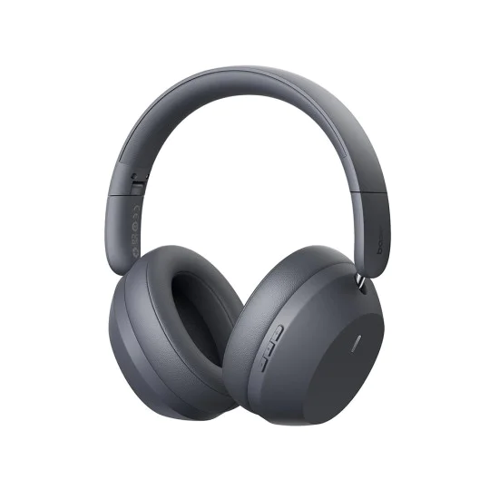 Baseus - Безжични слушалки Bass 35 Max (A00070800821-00) - На ушите, Bluetooth 5.3, Звукоизолация, Сгъваеми - Twilight Grey