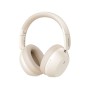 Baseus - Безжични слушалки Bass 35 Max (A00070800221-00) - На ушите, Bluetooth 5.3, Звукоизолация, Сгъваеми - Звездно бяло
