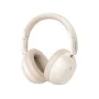 Baseus - Безжични слушалки Bass 35 Max (A00070800221-00) - На ушите, Bluetooth 5.3, Звукоизолация, Сгъваеми - Звездно бяло