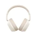 Baseus - Безжични слушалки Bass 35 Max (A00070800221-00) - На ушите, Bluetooth 5.3, Звукоизолация, Сгъваеми - Звездно бяло