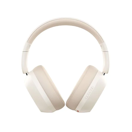 Baseus - Безжични слушалки Bass 35 Max (A00070800221-00) - На ушите, Bluetooth 5.3, Звукоизолация, Сгъваеми - Звездно бяло