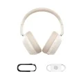 Baseus - Безжични слушалки Bass 35 Max (A00070800221-00) - На ушите, Bluetooth 5.3, Звукоизолация, Сгъваеми - Звездно бяло