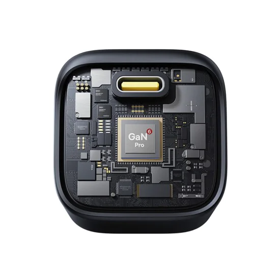 Baseus - Зарядно за стена PicoGo (P10176800123-00) - GaN, Бързо зареждане, 45W, USB-C - Космическо черно