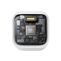 Baseus - Зарядно за стена PicoGo (P10176800213-00) - GaN, Бързо зареждане, 45W, USB-C - Лунно бяло