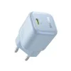Baseus - Зарядно за стена PicoGo (P10176800313-00) - GaN, Бързо зареждане, 45W, USB-C - Galaxy Blue