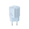 Baseus - Зарядно за стена PicoGo (P10176800313-00) - GaN, Бързо зареждане, 45W, USB-C - Galaxy Blue