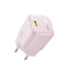 Baseus - Зарядно за стена PicoGo (P10176800413-00) - GaN, Бързо зареждане, 45W, USB-C - Baby Pink