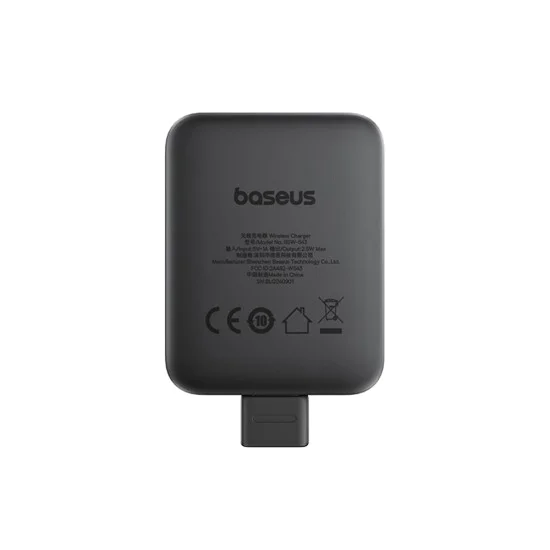 Магнитно безжично зарядно MagPro (P10264106123-00) за Apple Watch - Baseus - USB-C, 2.5W - Космическо черно