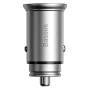 Baseus - Зарядно за кола Circular Metal (CCALL-BS0S) - Type-C, USB, PPS 30W, Multi Protocol - Silver