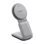 Baseus - Стойка за кола с безжично зареждане PrimeTrip C02 (C40169003831-00) - Магнитна ръкохватка за табло, 15W - матирано сиво