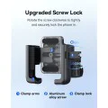 Baseus - Стойка за велосипед GoTrip (C40572301111-00) - Статив за колоездене, 360°, Anti-Shake, с винтова ключалка, 5.7 - 7.2 - Cluster Black