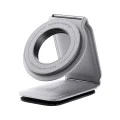 Baseus - Стойка за кола PrimeTrip Series C02 (C40169002833-00) - PU кожа, 360°, 25N, универсална опция за монтаж - матирано сиво