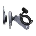Baseus - Стойка за велосипед PrimeTrip Series (C40569001121-00) - 2в1, стойка за велосипед, стойка за пръстен, патентовано закопчаване - космическо черно