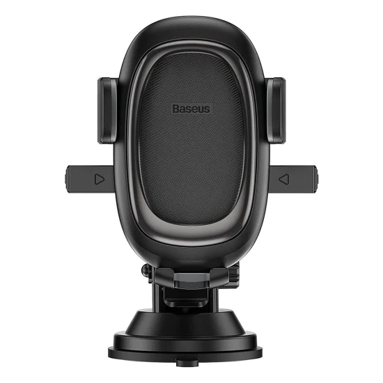 Baseus - Стойка за кола UltraControl Pro Series (C40351600113-00) - Автоматично затягане, за арматурно табло/вентилационен отвор - клъстер черен