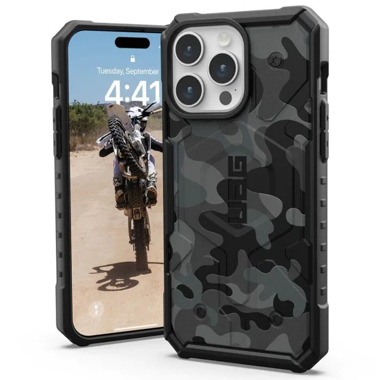 Калъф за iPhone 15 Pro - UAG Pathfinder SE - Midnight Camo