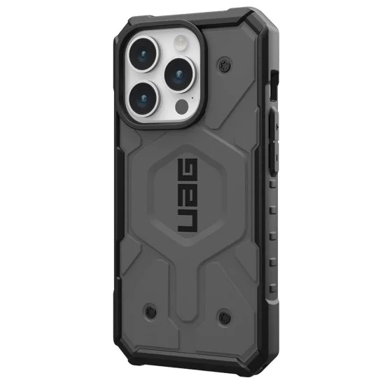 Калъф за iPhone 15 Pro - UAG Pathfinder MagSafe - Сребрист