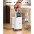Външна камера за сигурност S1 Pro (S0TX002131) - Baseus - със соларен панел, 3K, комплект 2 камери, 16GB, IP67, 13.500mAh - Бял
