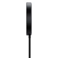 Baseus - Магнитно безжично зарядно Simple Mini4 (P10273300121-01) - Универсално, със стойка, USB-C, Qi2 15W, 1 м - Космическо черно