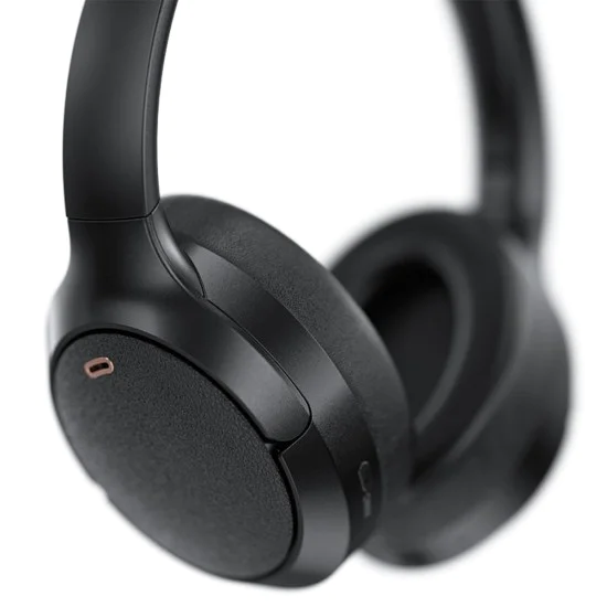 Безжични слушалки H6 – Acefast, Type-C, Bluetooth 5.3, Active Noise Reduction, IPX4, 500mAh, Hi-Fi звук – черни