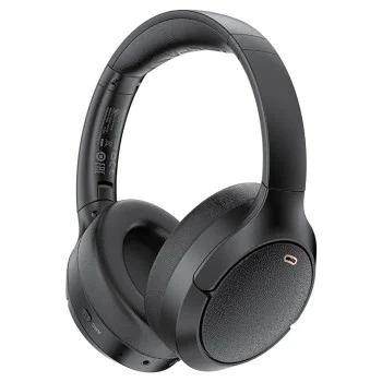 Безжични слушалки H6 – Acefast, Type-C, Bluetooth 5.3, Active Noise Reduction, IPX4, 500mAh, Hi-Fi звук – черни