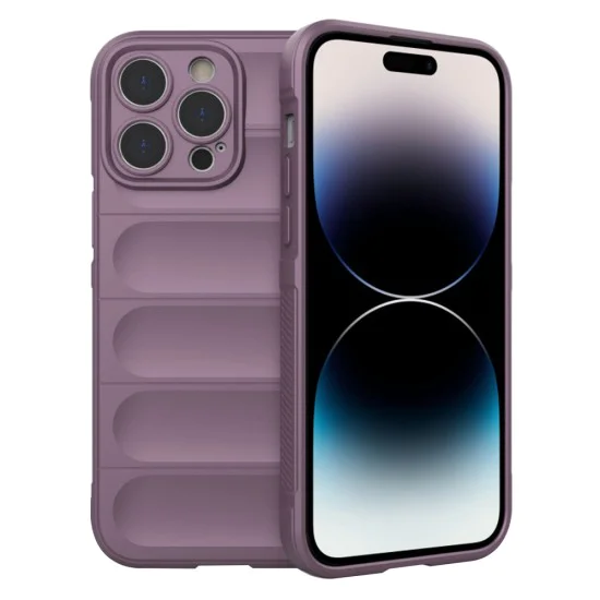 Калъф за iPhone 14 Pro - Magic Shield - Techsuit - Лилав