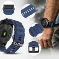 Каишка за Garmin Fenix ​​5/5 Plus 6/6 Pro/7/Forerunner 935/945/Approach S60 - Techsuit - Каишка за часовник QuickFit 22mm (W070) - Camo Green