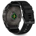Каишка за Garmin Fenix ​​5/5 Plus 6/6 Pro/7/Forerunner 935/945/Approach S60 - Techsuit - Каишка за часовник QuickFit 22mm (W070) - Obsidian Black