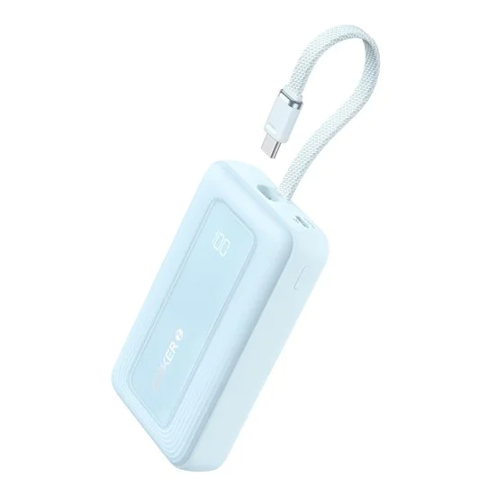 Външна батерия 10000mAh, 30W - Anker Zolo (A1688031) - светло син