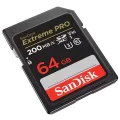Карта с памет, 64GB, SDXC - SanDisk Extreme Pro (SDSDXXU-064G-GN4IN) - Сив