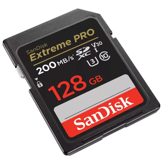 Карта с памет, 128GB, SDXC - SanDisk Extreme Pro (SDSDXXD-128G-GN4IN) - сив