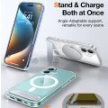 Калъф за iPhone 16 - Torras - Pstand MagSafe - Прозрачен