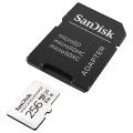 Карта с памет, 256 GB, Micro SDXC - SanDisk High Endurance (SDSQQNR-256G-GN6IA) - бяла