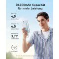 Външна батерия 10000mAh, 30W - Anker Zolo (A1688031) - светло син