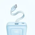 Външна батерия 10000mAh, 30W - Anker Zolo (A1688031) - светло син