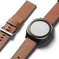 Каишка за Fossil Hybrid 24 mm / Mobvoi TicWatch Pro 5 / Suunto 9 / Suunto 9 Baro / Suunto D5 - Ringke Leather One Basic Bold - кафяв