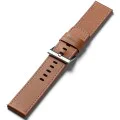 Каишка за Fossil Hybrid 24 mm / Mobvoi TicWatch Pro 5 / Suunto 9 / Suunto 9 Baro / Suunto D5 - Ringke Leather One Basic Bold - кафяв