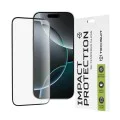 Протектор за iPhone 16 Pro - 111D Full Cover / Full Glue Glass - черен