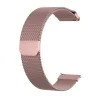 Каишка за Huawei Watch GT 4 (41 мм)/W1/Honor Watch S1/Garmin Venu 2S/Vivoactive 4S - Каишка за часовник 18 мм (W009) - розово злато