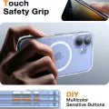 Калъф за iPhone 16 Plus - Torras Diamond MagSafe Series - Clear