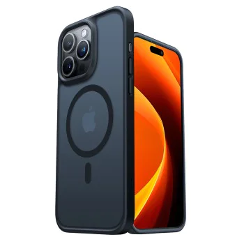Калъф за iPhone 15 Pro Max - Torras Guardian Magnetic Series - черен