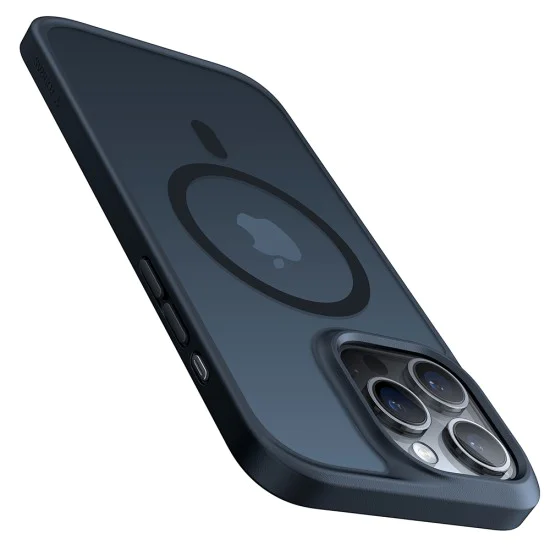Калъф за iPhone 15 Pro Max - Torras Guardian Magnetic Series - черен