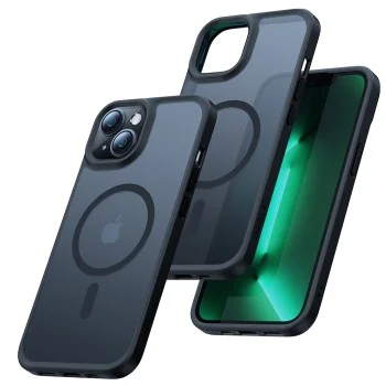 Калъф за iPhone 15 - Torras Guardian Magnetic Series - черен